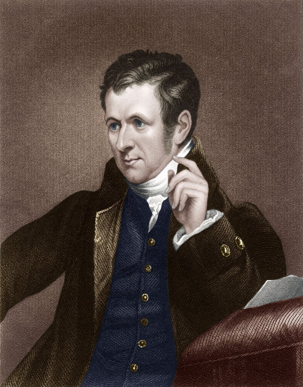 Humphry Davy de James (after) Lonsdale