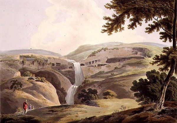 A Montanha de Ellora, 3ª vista, placa III da parte 5 do 