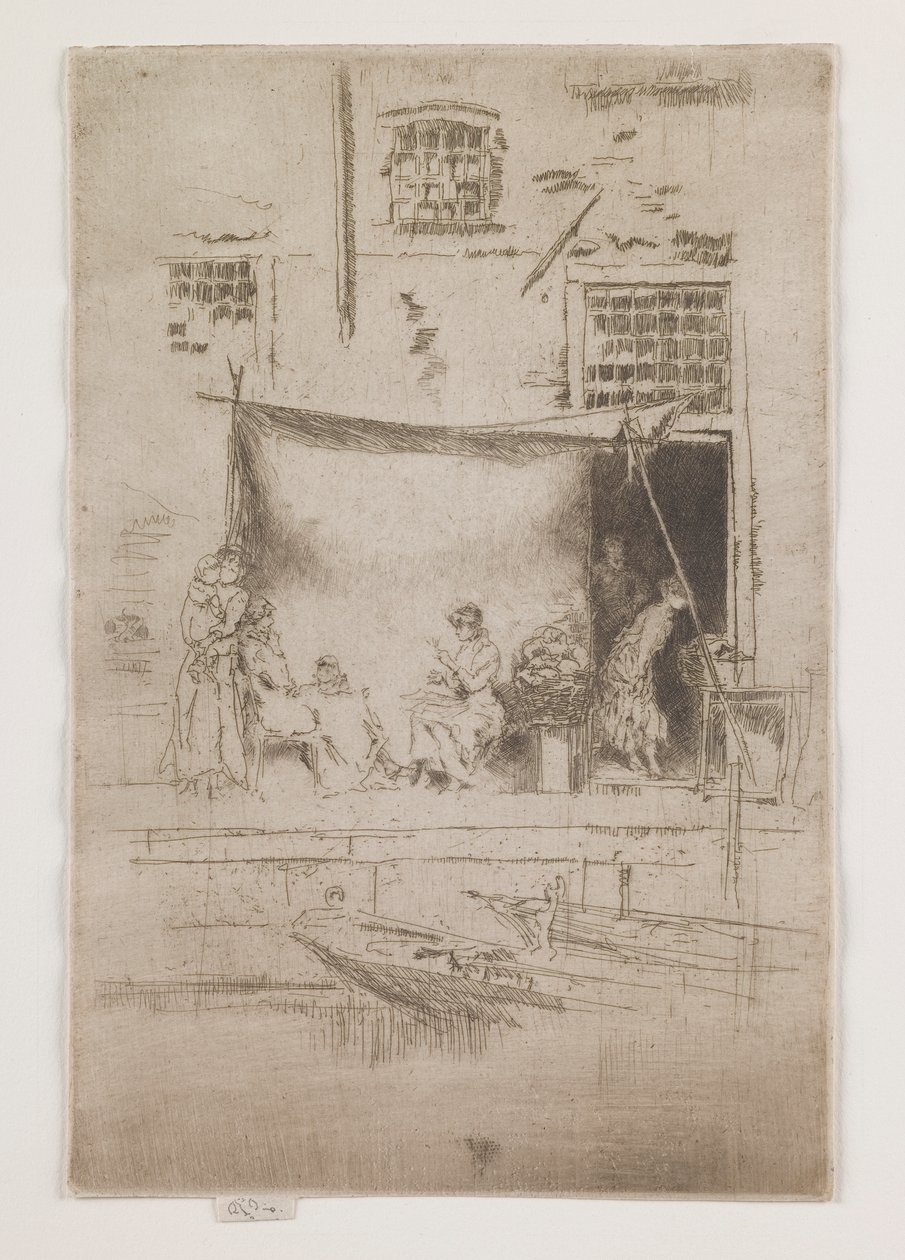 O Fruit Stall de James Abbott McNeill Whistler