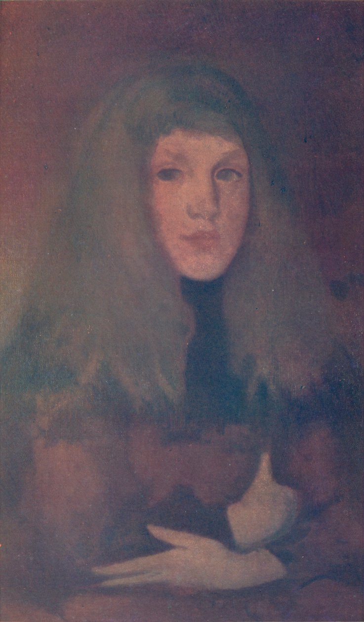 Um estudo em Rose e Brown, c1884, 1904 de James Abbott McNeill Whistler