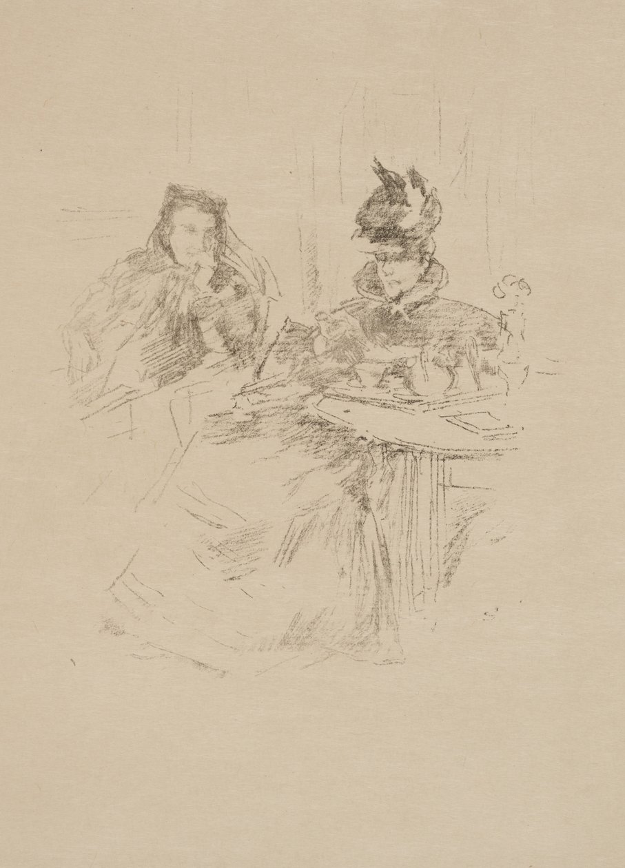 Chá da tarde de James Abbott McNeill Whistler