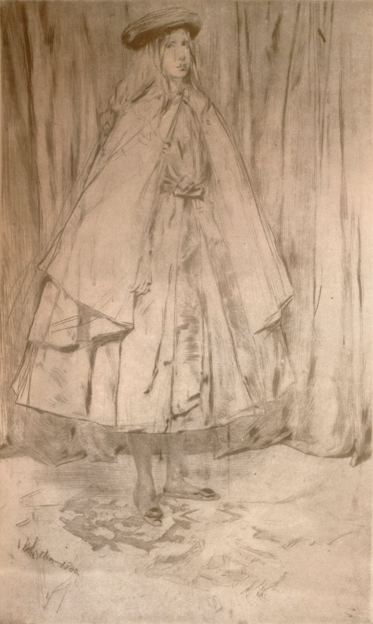 Annie Haden, 1860, 1904 de James Abbott McNeill Whistler
