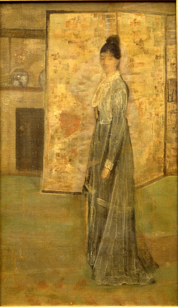 Arranjo em cor de carne e cinza: a tela chinesa de James Abbott McNeill Whistler