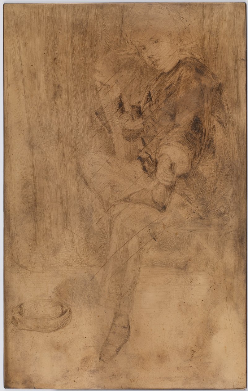 Arthur Haden, 1859 (cobre) de James Abbott McNeill Whistler