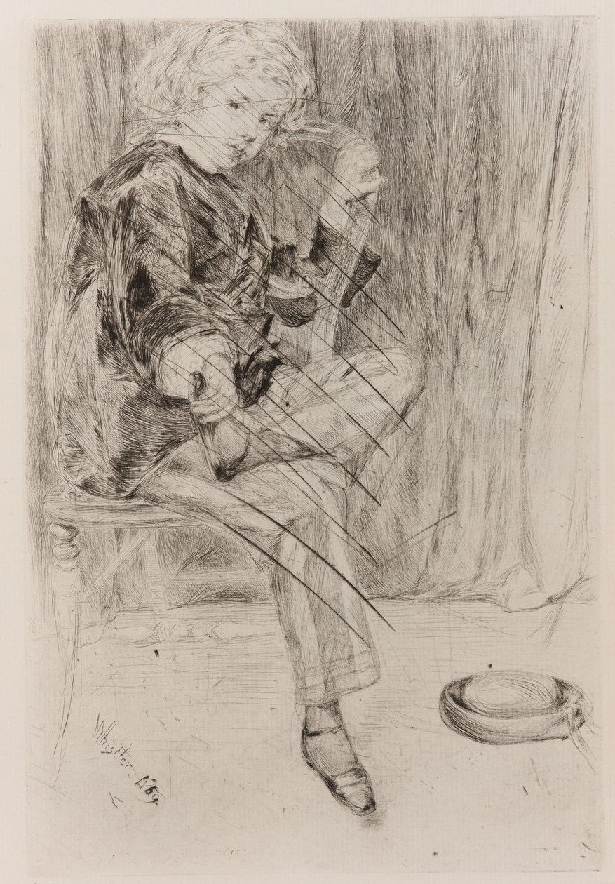 Arthur Haden, 1859. de James Abbott McNeill Whistler