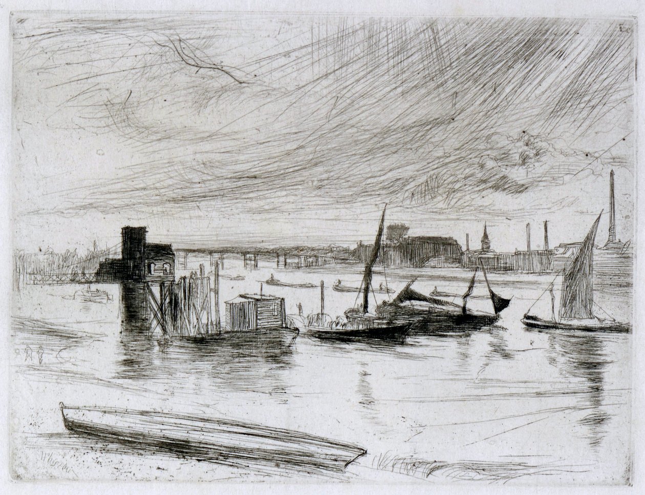 Battersea Dawn (Cadogan Pier) de James Abbott McNeill Whistler