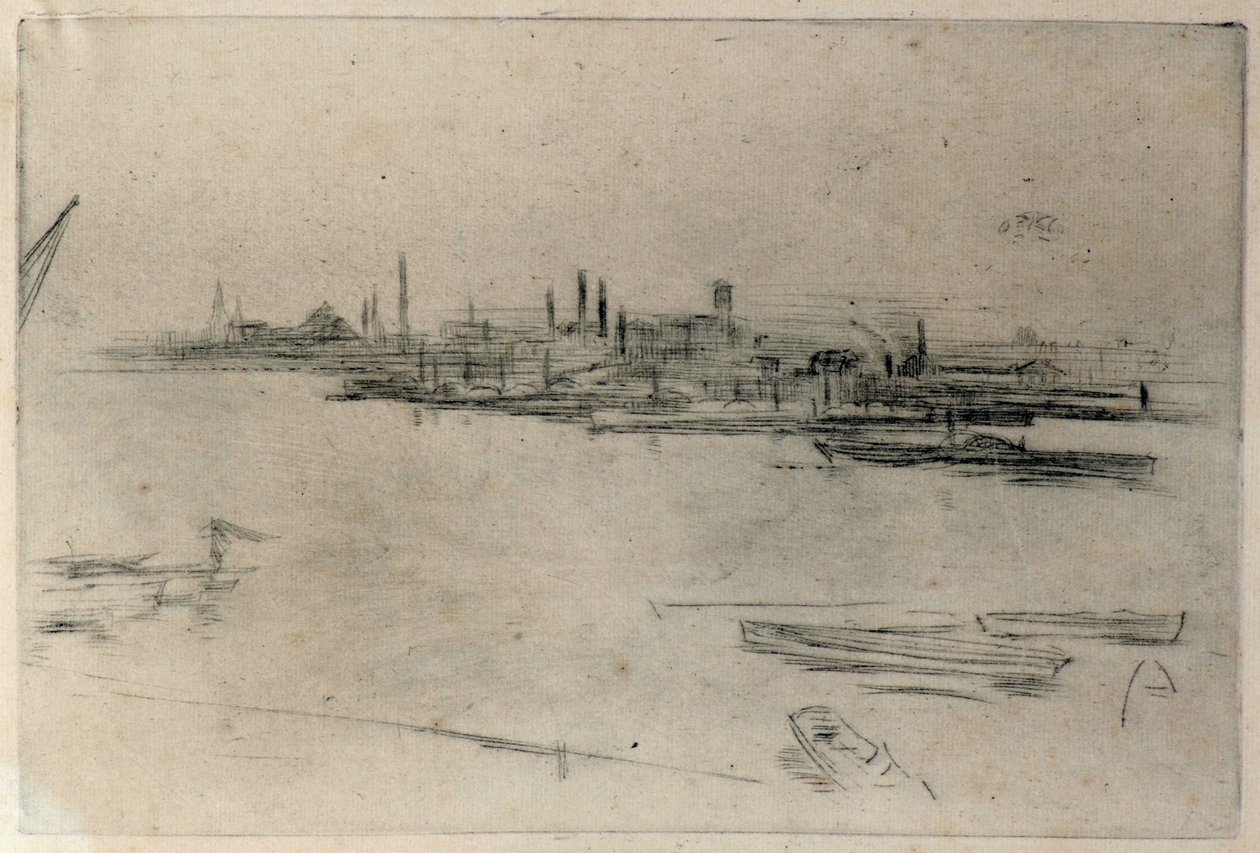 Battersea, Dawn de James Abbott McNeill Whistler