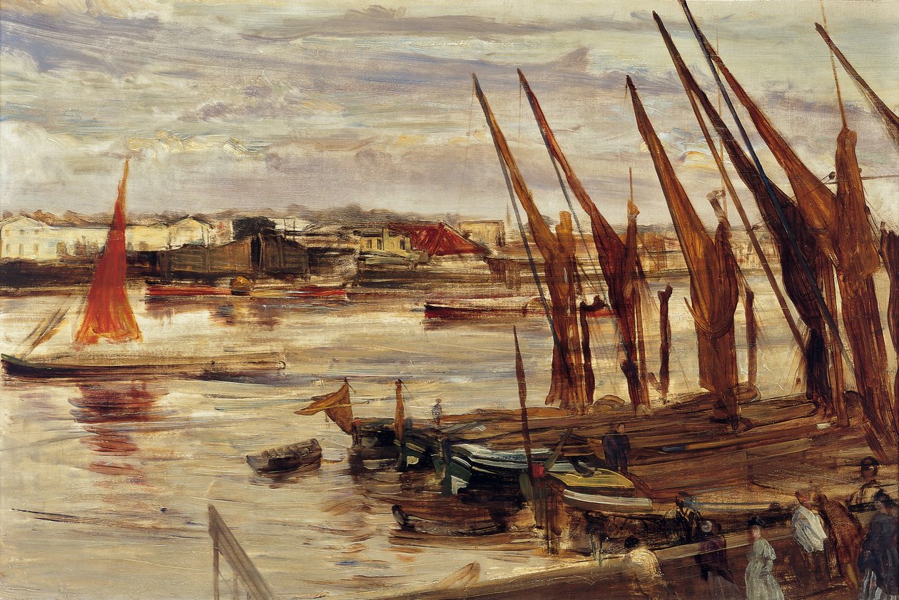 Battersea Reach, c.1863 de James Abbott McNeill Whistler