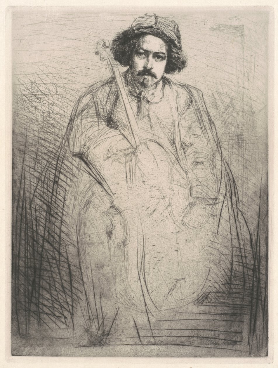 Becquet, 1871. de James Abbott McNeill Whistler