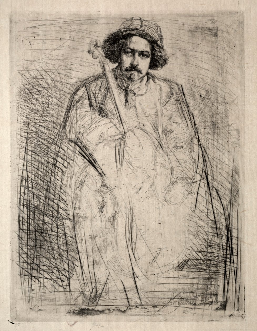 Becquet, 1871. de James Abbott McNeill Whistler
