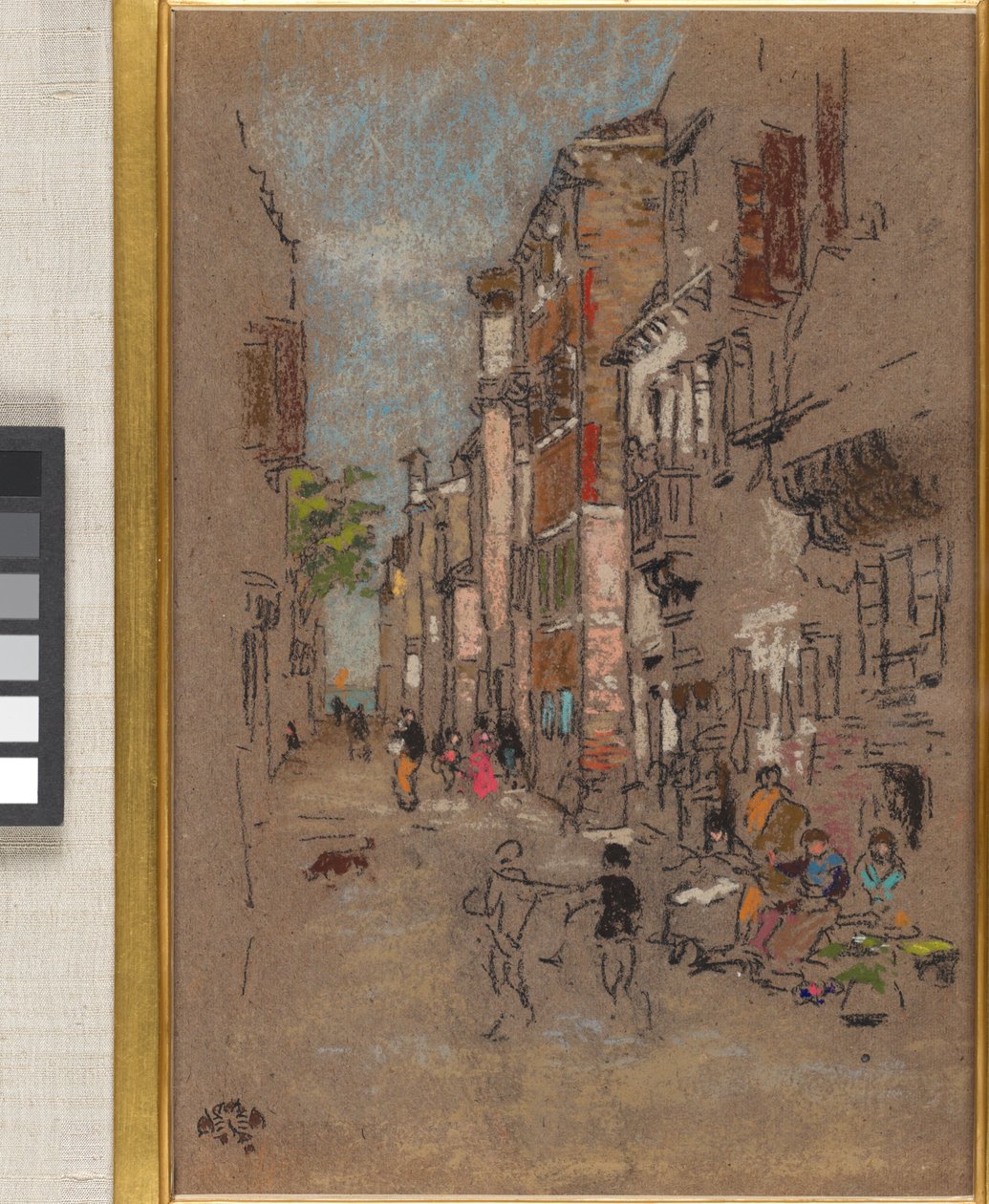 Atrás do Arsenal de James Abbott McNeill Whistler