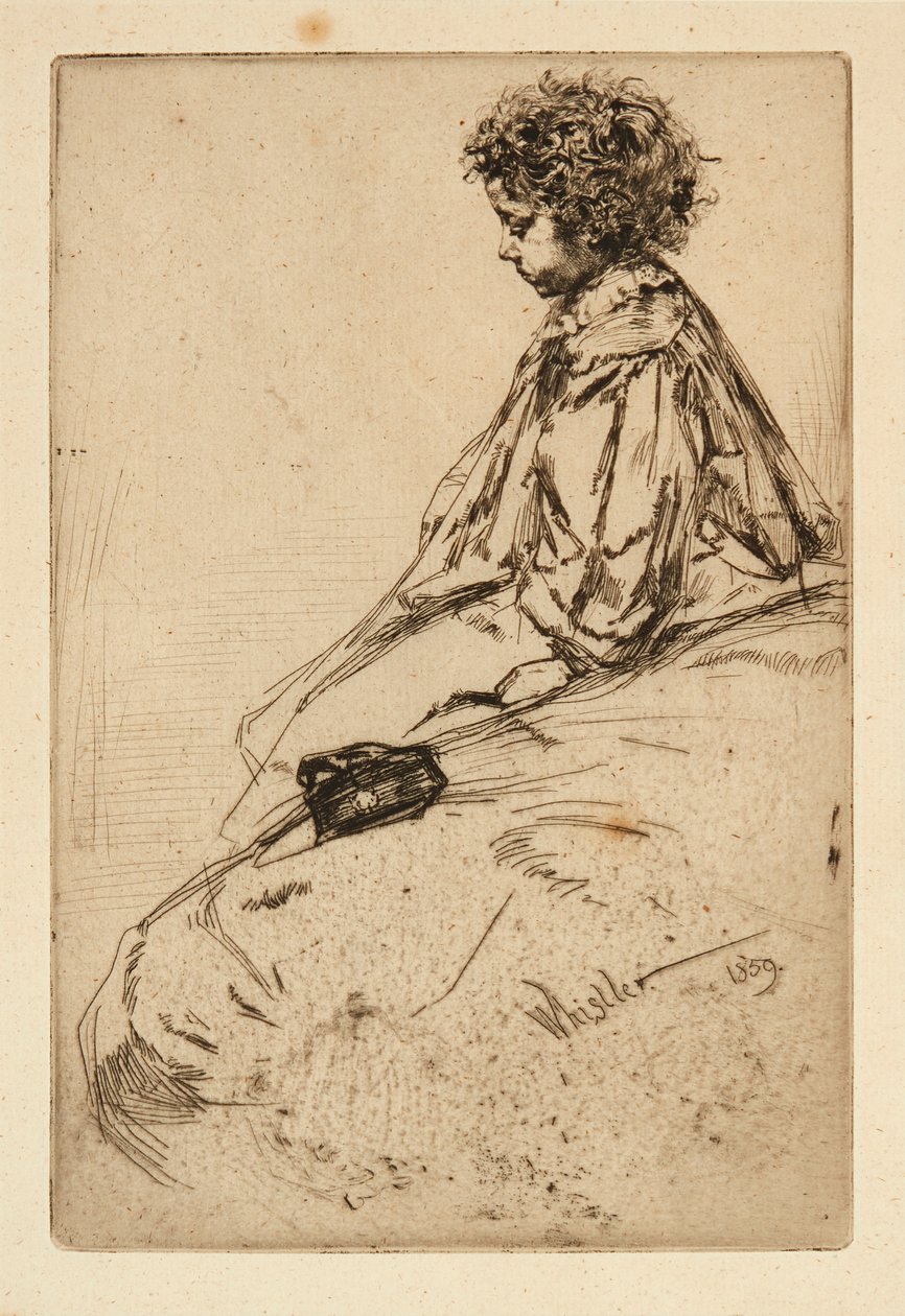 Bibi Lalouette (gravura) de James Abbott McNeill Whistler