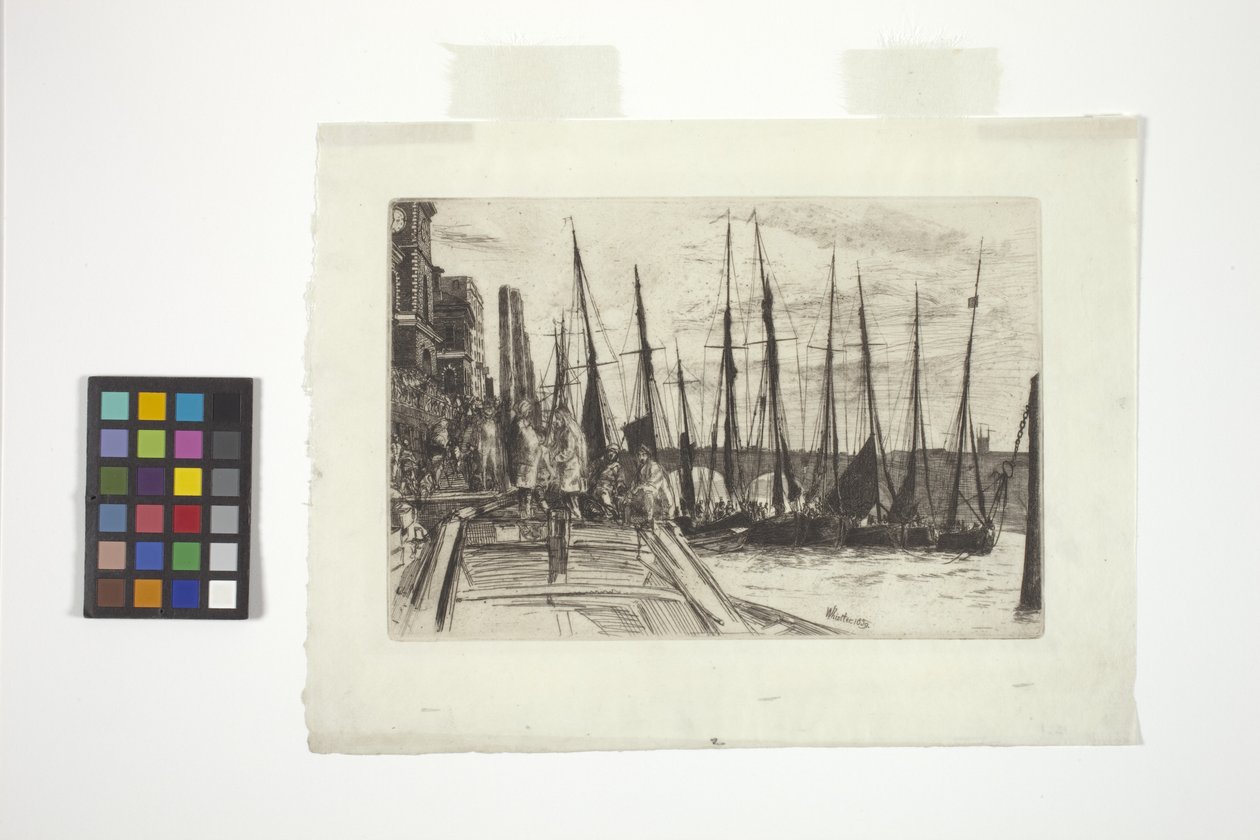 Billingsgate (gravura) de James Abbott McNeill Whistler