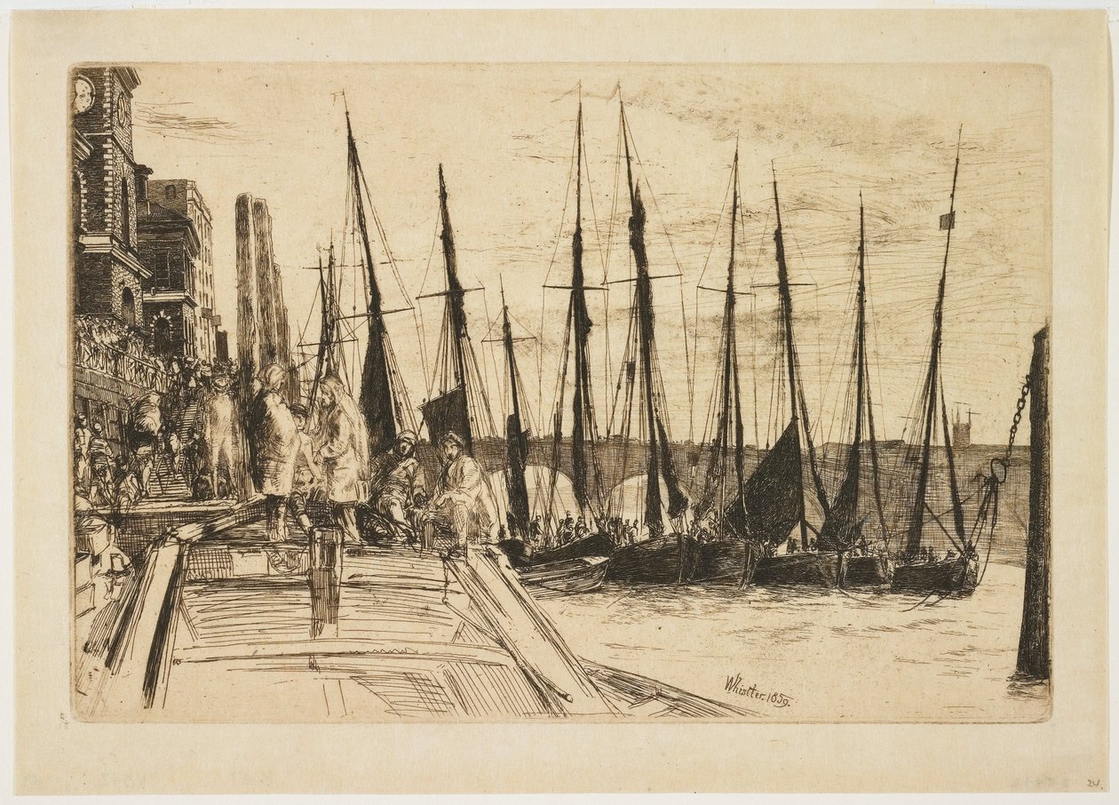 Billingsgate de James Abbott McNeill Whistler