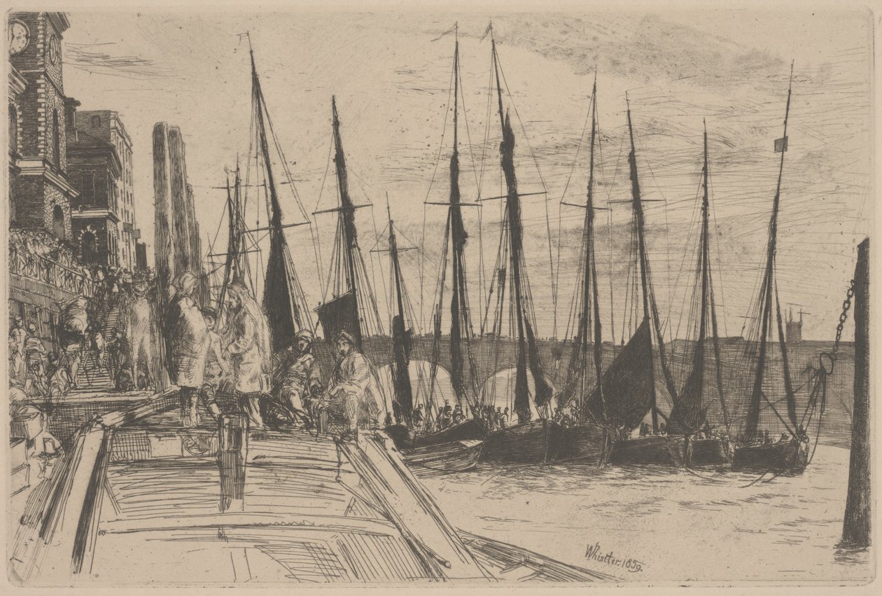 Billingsgate de James Abbott McNeill Whistler