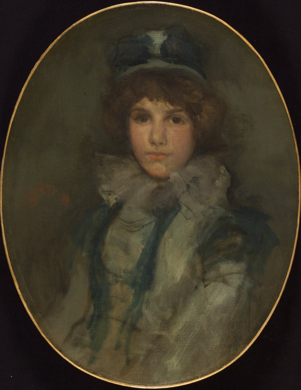 Azul e Coral: O Pequeno Capucho Azul, 1898 de James Abbott McNeill Whistler