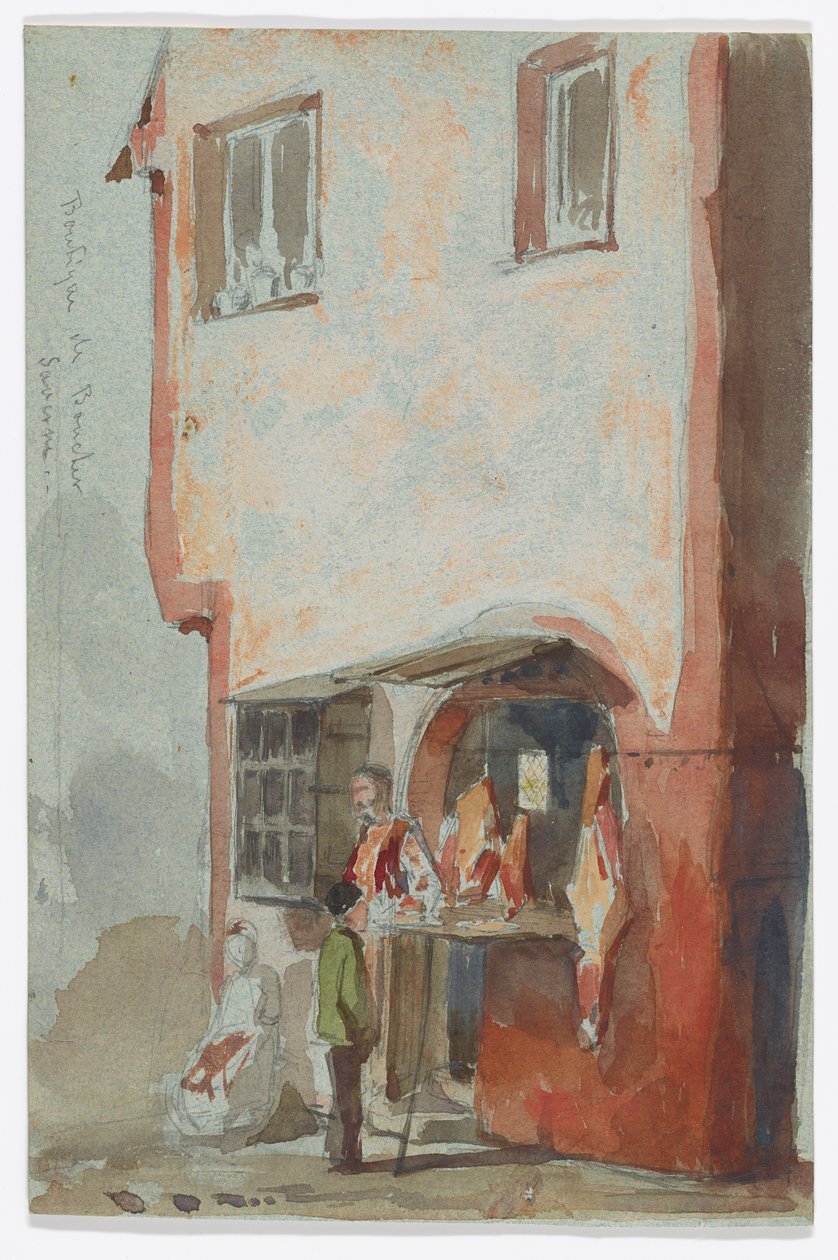 Loja Boucher-Saverne de James Abbott McNeill Whistler