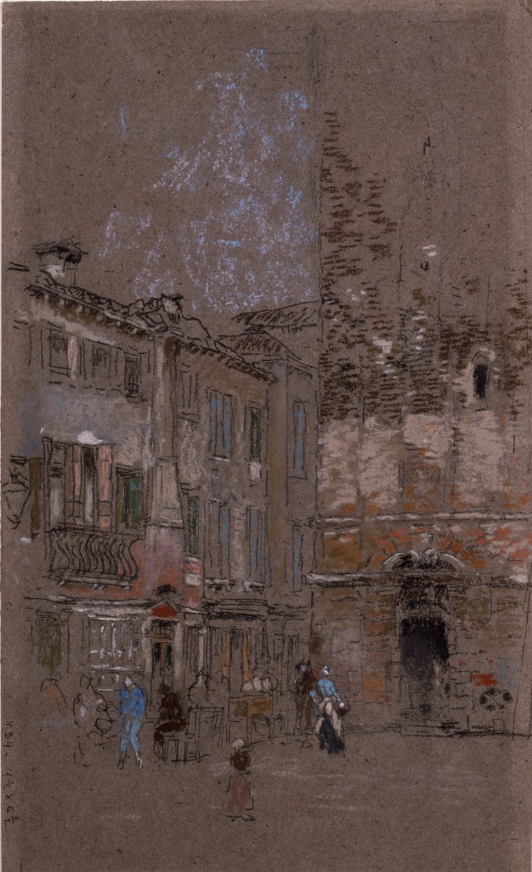 Campanile Santa Margherita, 1879-80 de James Abbott McNeill Whistler