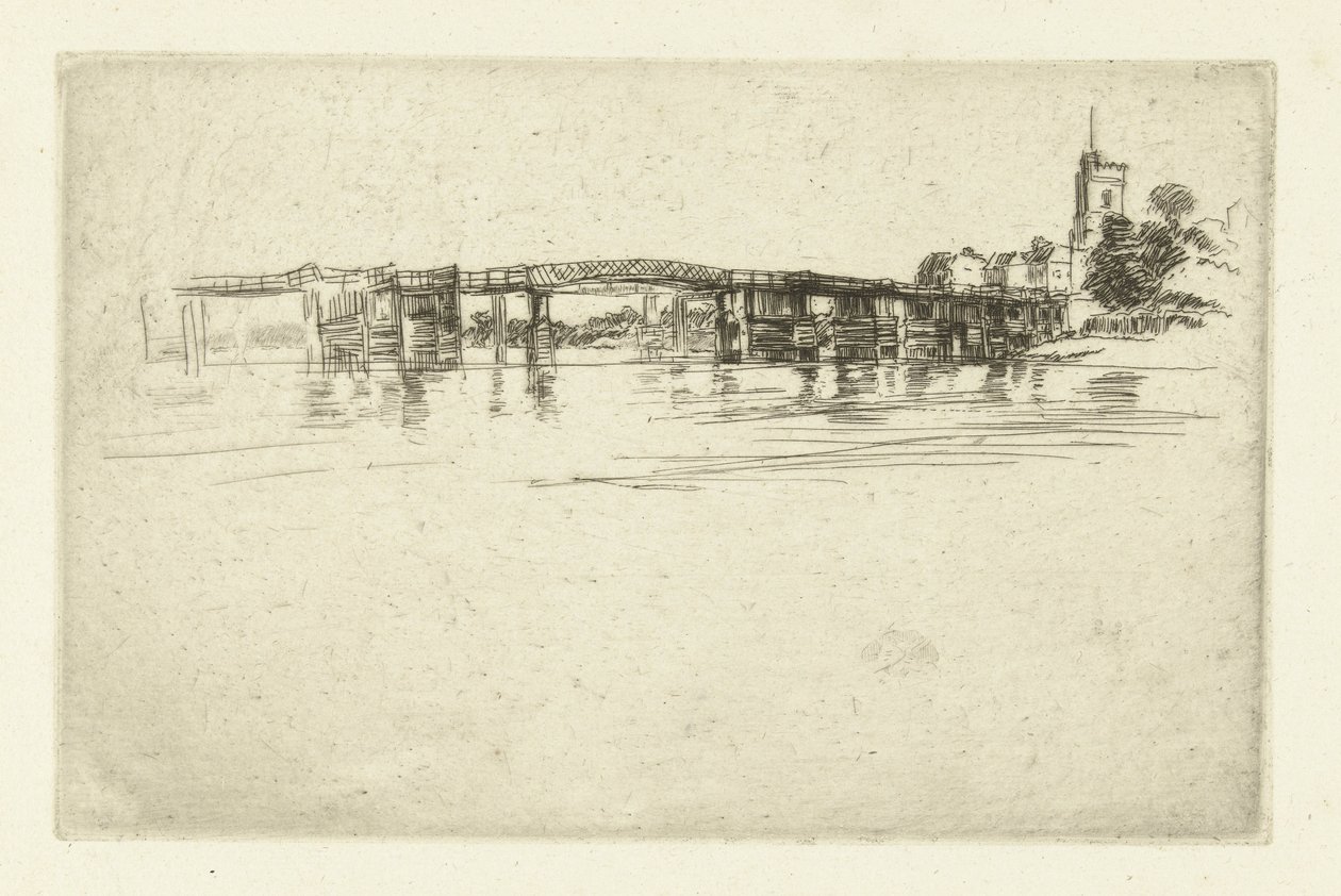 A Pequena Ponte Putney
O Pequeno Putney de James Abbott McNeill Whistler