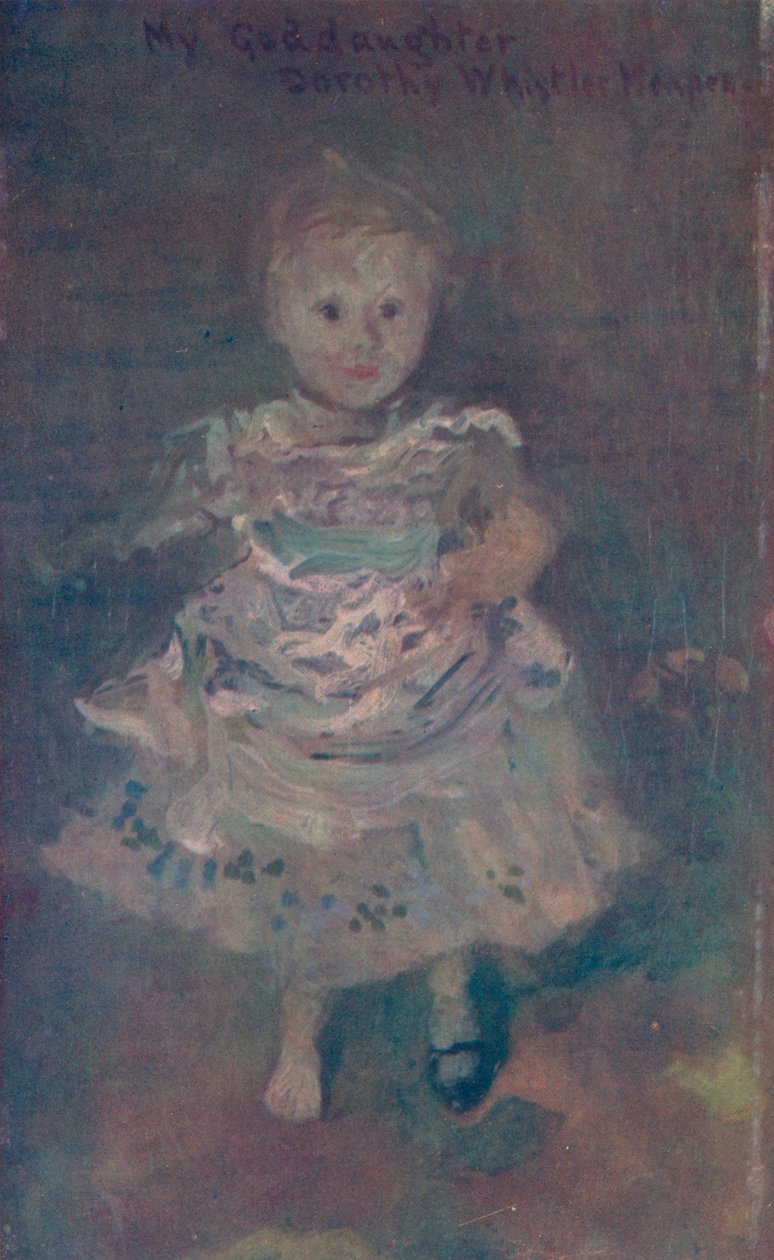 Dorothy Menpes, c1885, 1904. de James Abbott McNeill Whistler