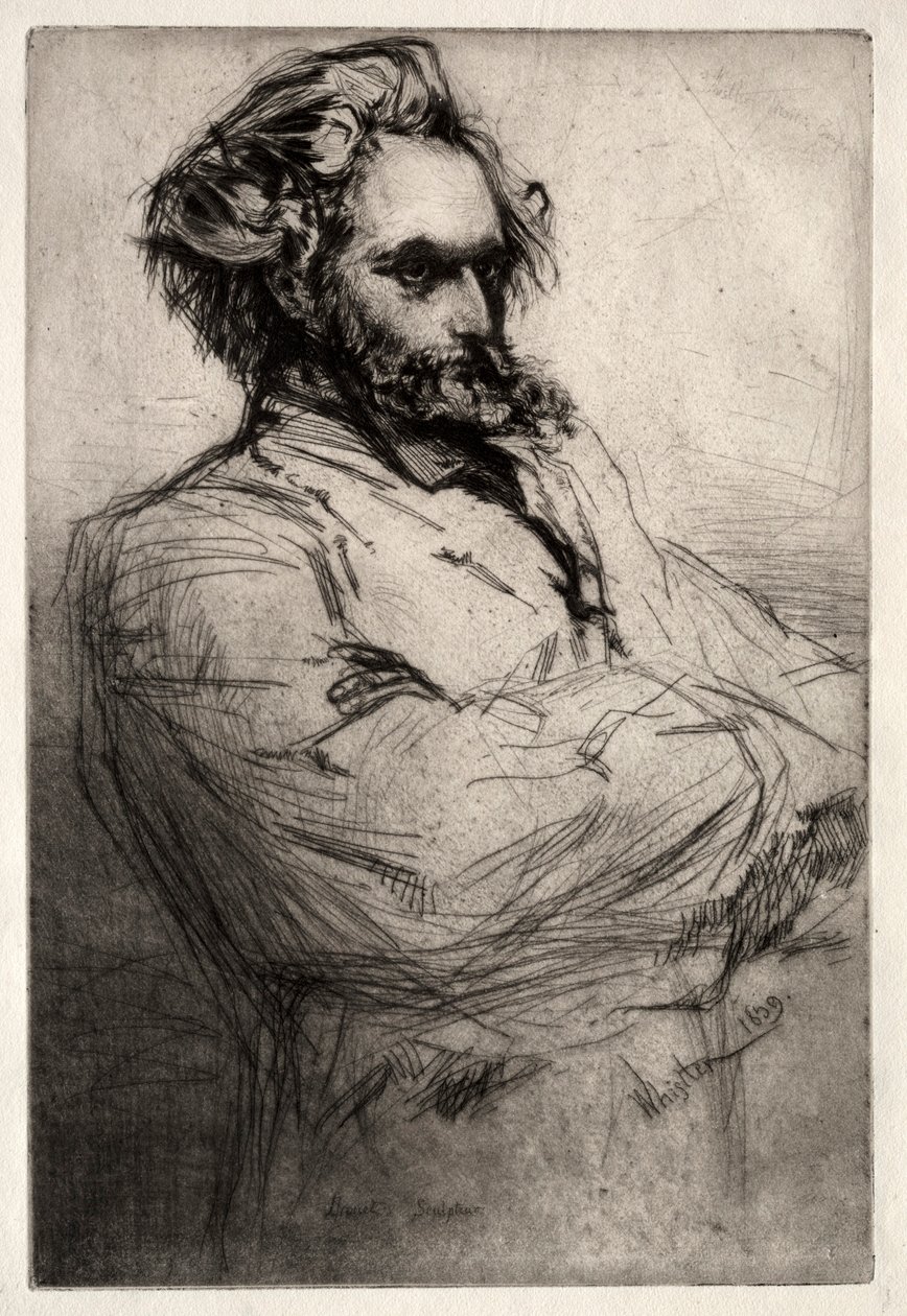 Drouet, 1859. de James Abbott McNeill Whistler
