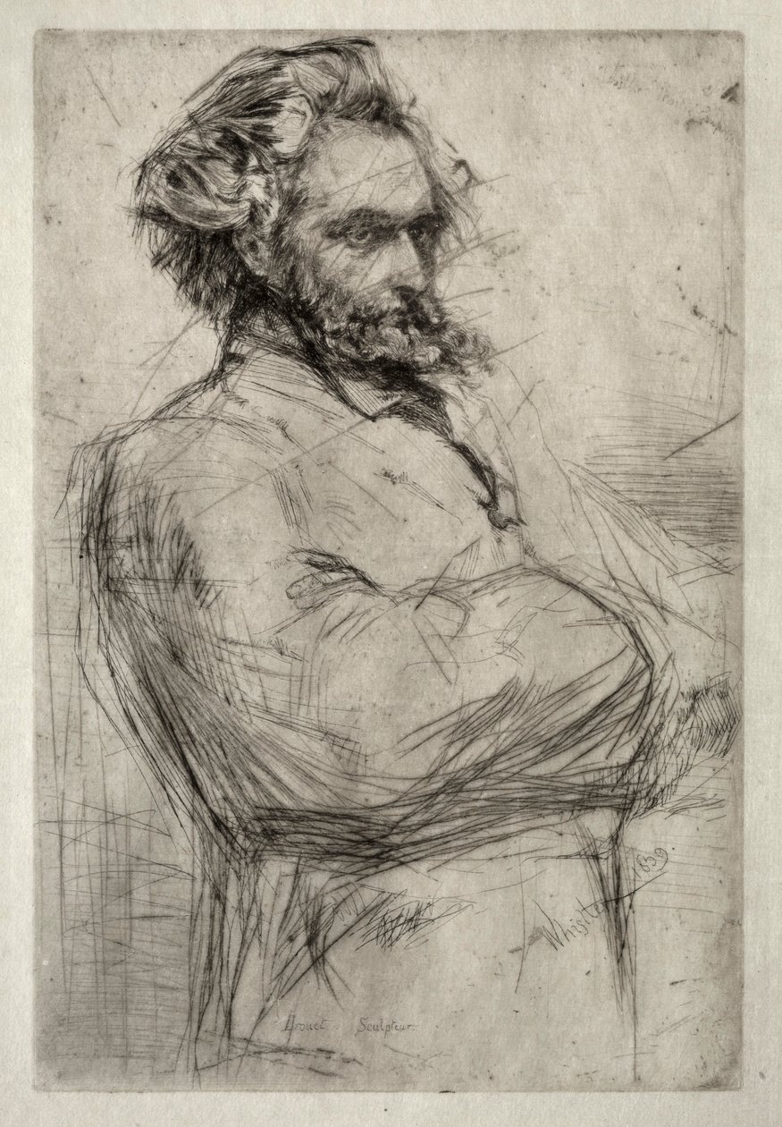 Drouet, 1859. de James Abbott McNeill Whistler