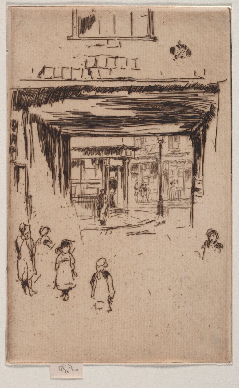 Drury Lane. de James Abbott McNeill Whistler