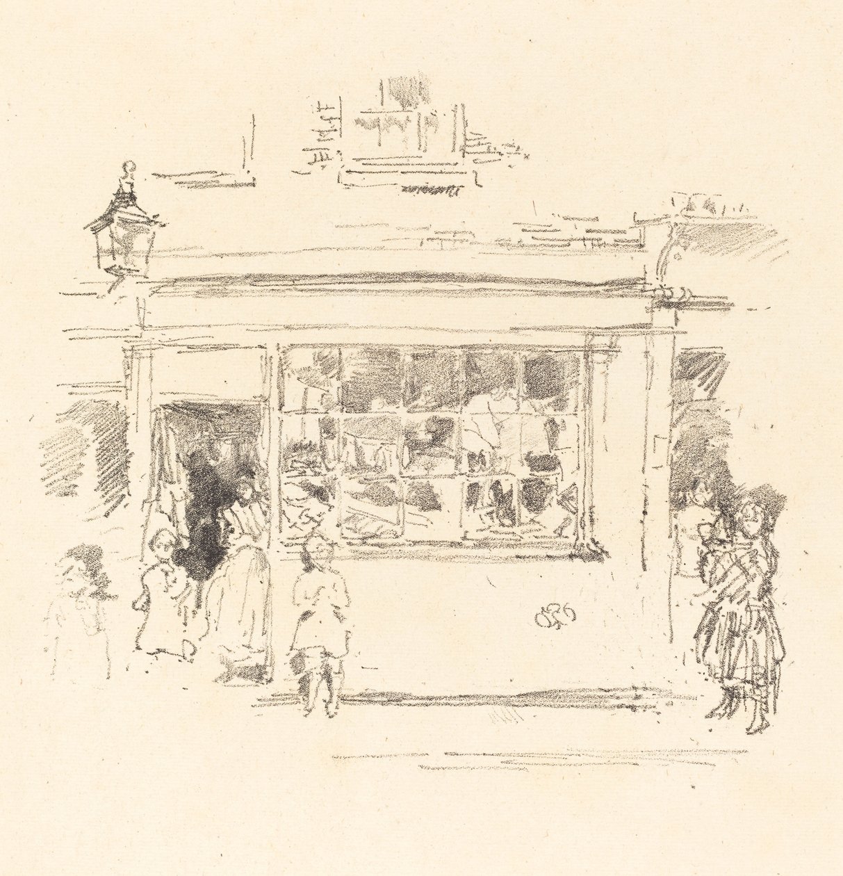Drury Lane Rags, 1888. de James Abbott McNeill Whistler