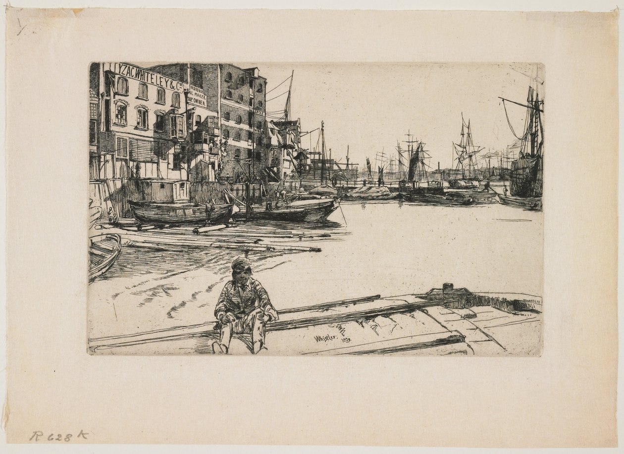 Cais da Águia de James Abbott McNeill Whistler