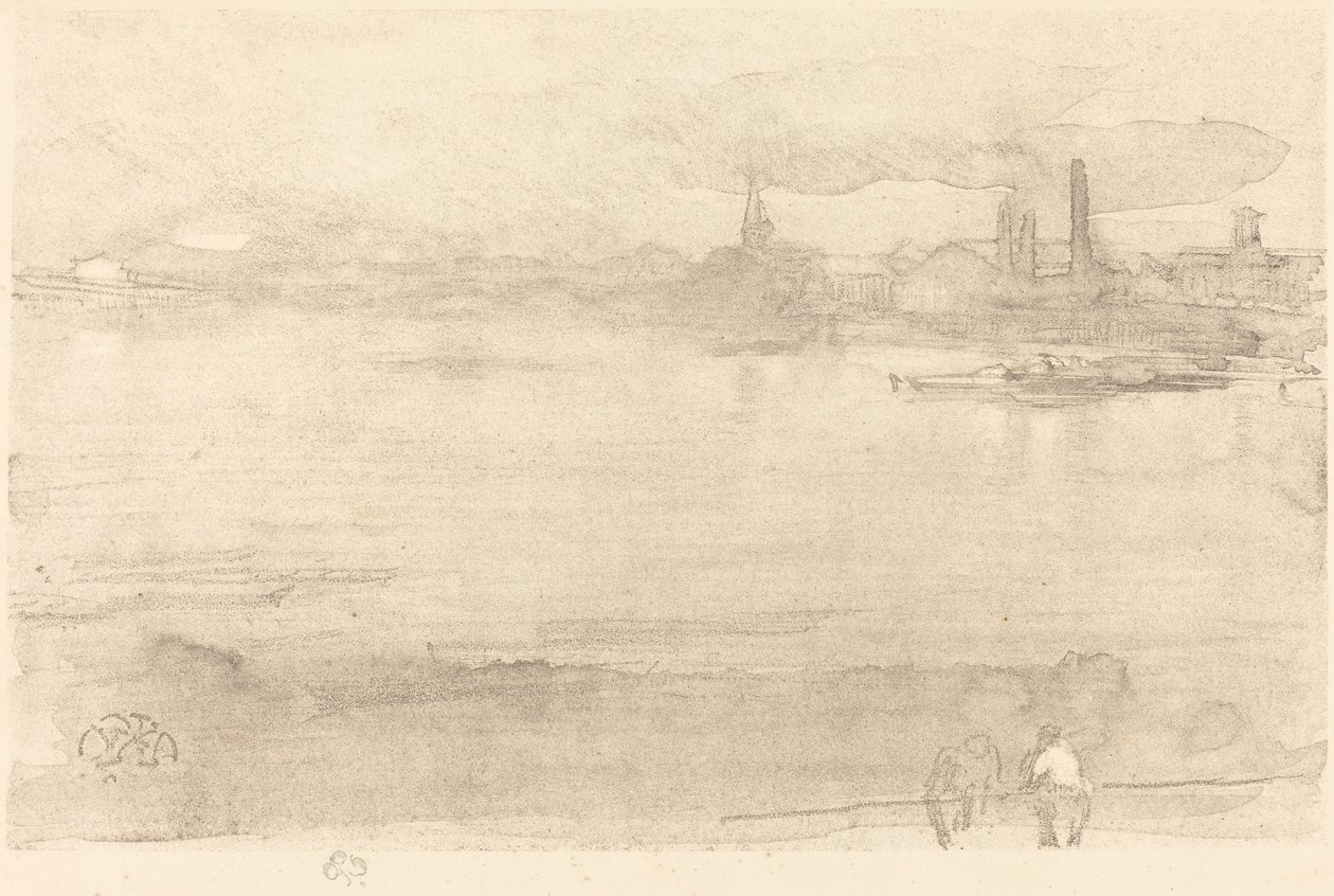 Madrugada, 1878. de James Abbott McNeill Whistler