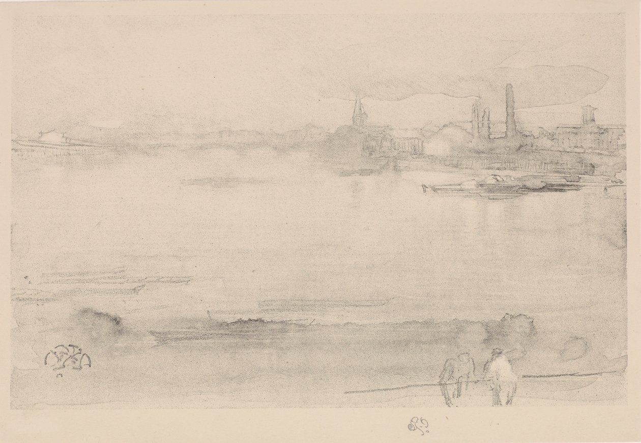 Madrugada, 1878. de James Abbott McNeill Whistler