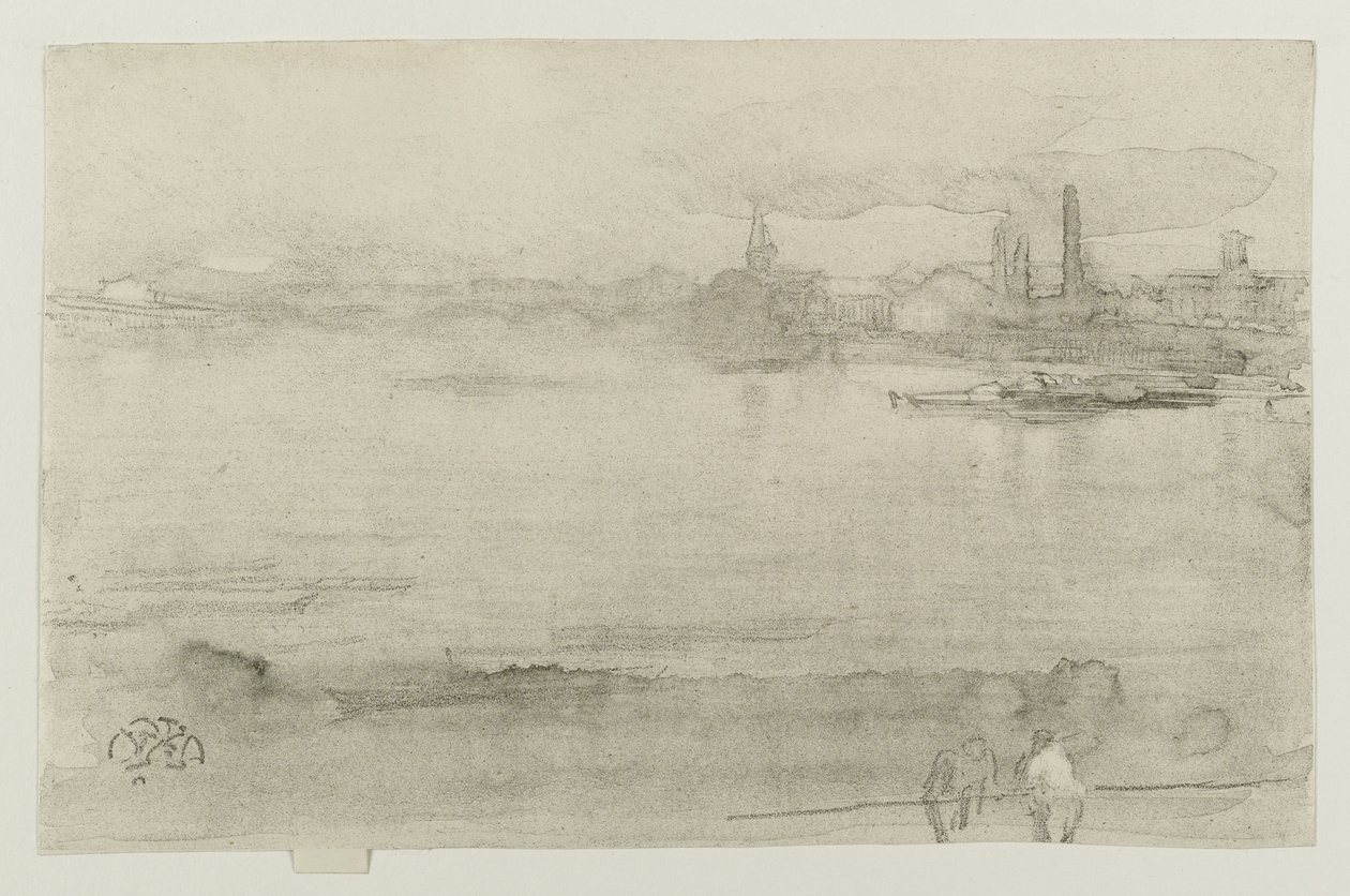 De manhã cedo, 1878 de James Abbott McNeill Whistler