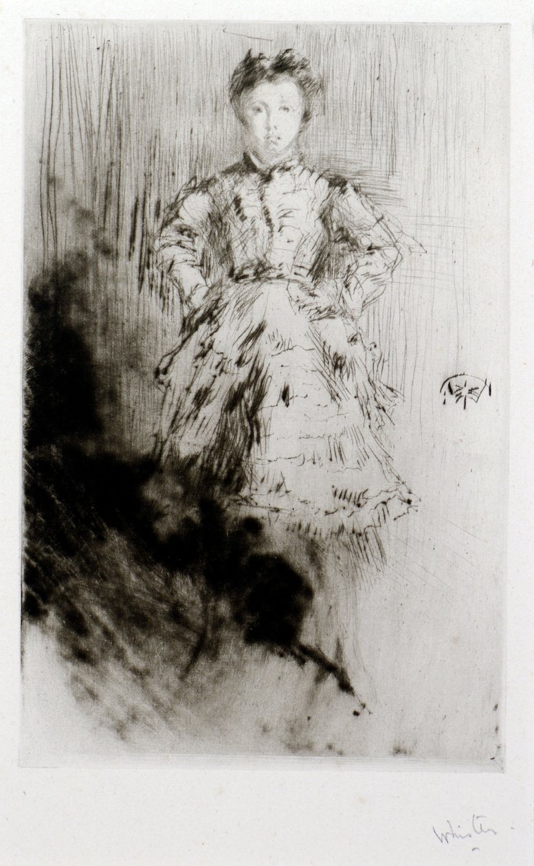 Elinor Leyland de James Abbott McNeill Whistler