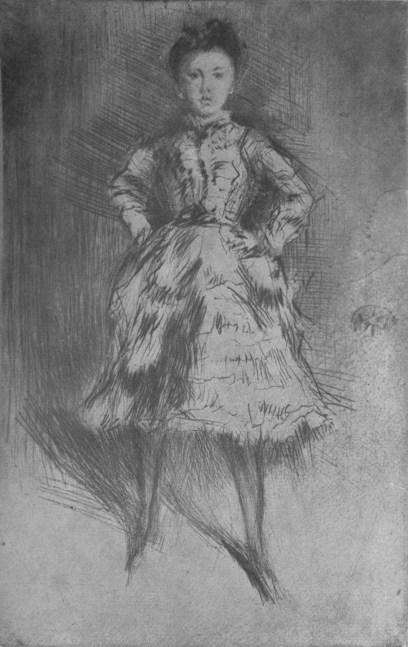 Elinor Leyland, 1874, 1904 de James Abbott McNeill Whistler