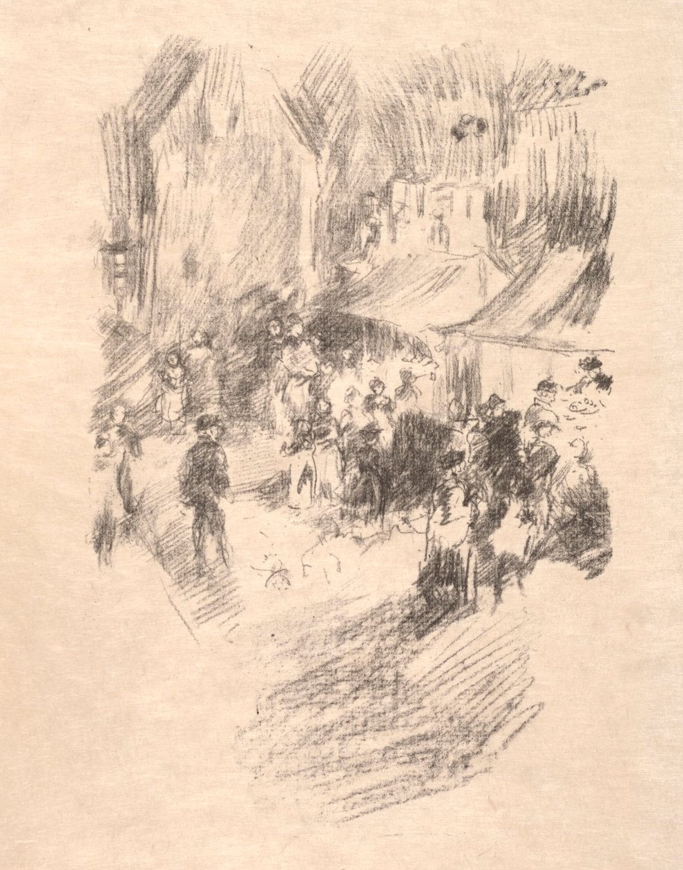 Fair, Lyme, Regis, 1895. de James Abbott McNeill Whistler