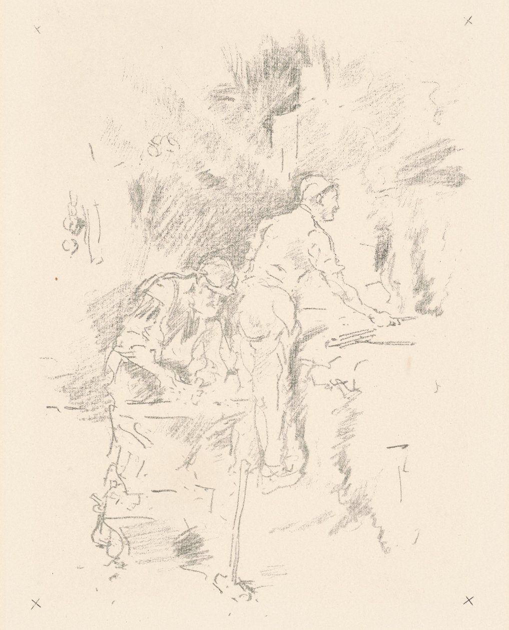 Pai e Filho, 1895. de James Abbott McNeill Whistler