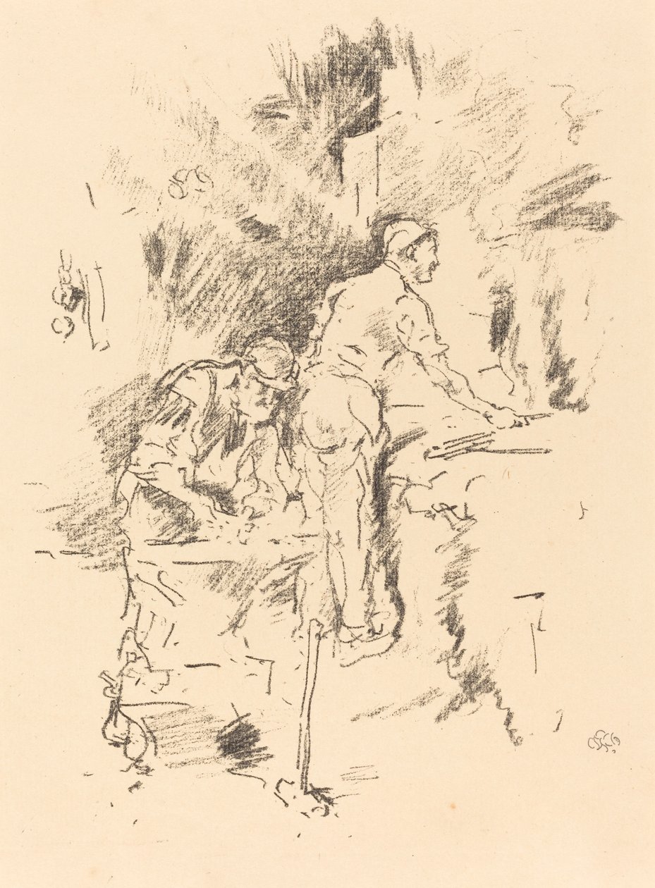 Pai e Filho, 1895. de James Abbott McNeill Whistler