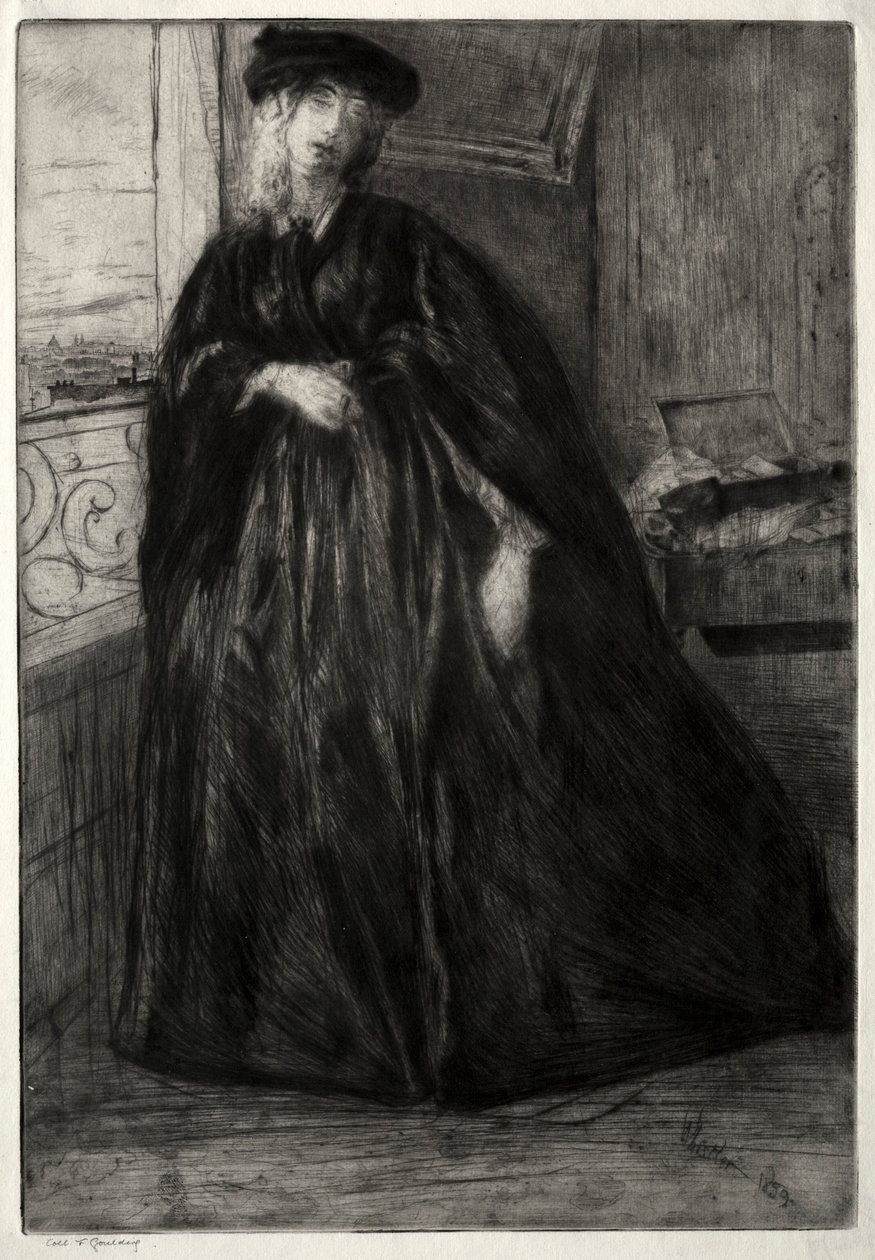 Finette, 1859. de James Abbott McNeill Whistler