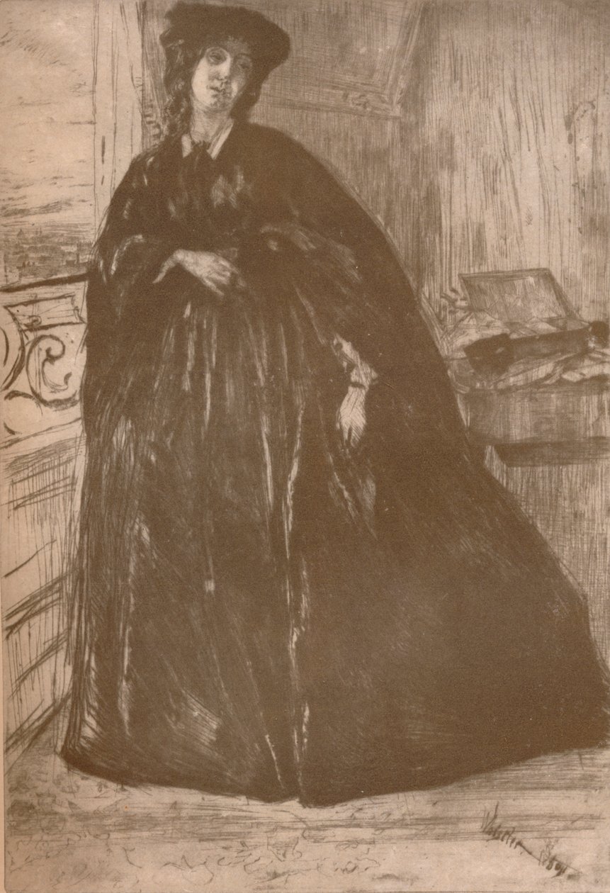 Finette, 1859, 1904 de James Abbott McNeill Whistler
