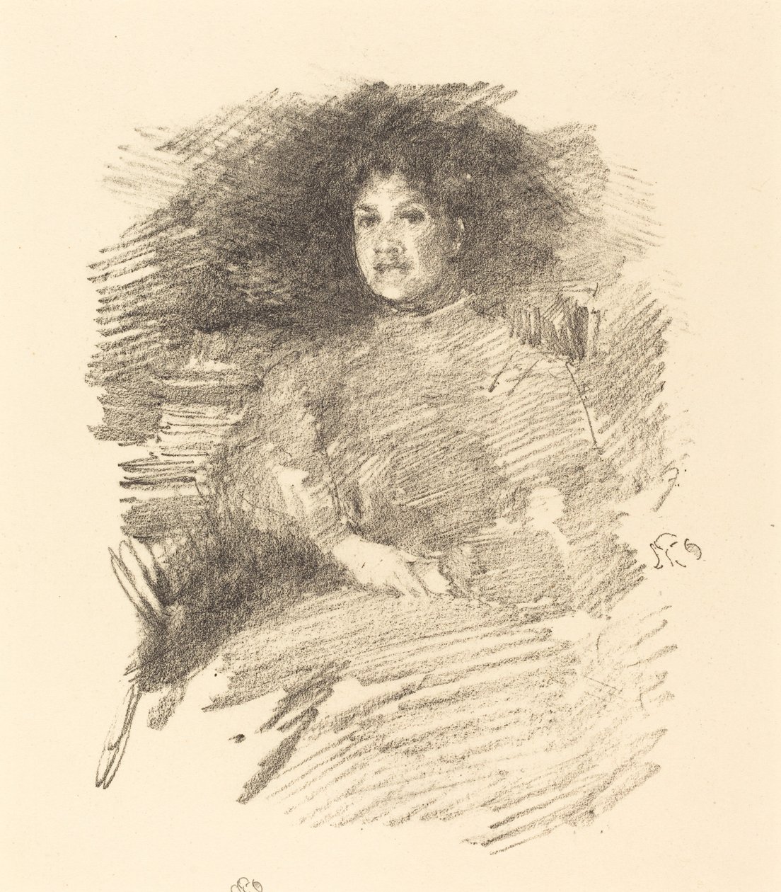 Firelight, 1896. de James Abbott McNeill Whistler