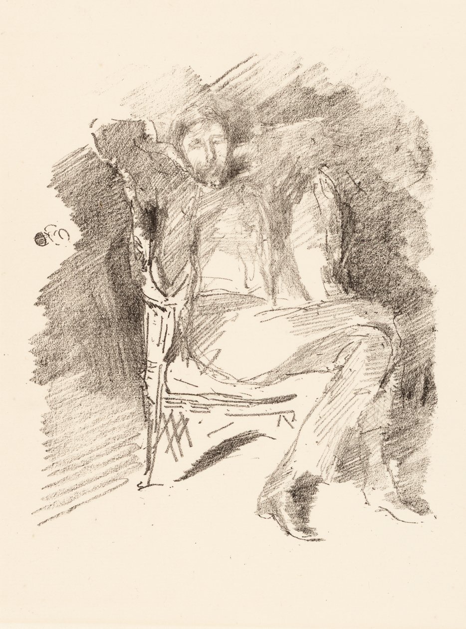 Luz do fogo: Joseph Pennell n.º 1 de James Abbott McNeill Whistler