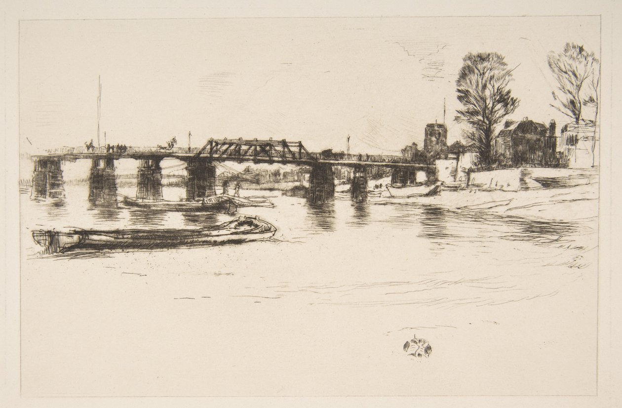 Fulham Chelsea, século XX. de James Abbott McNeill Whistler