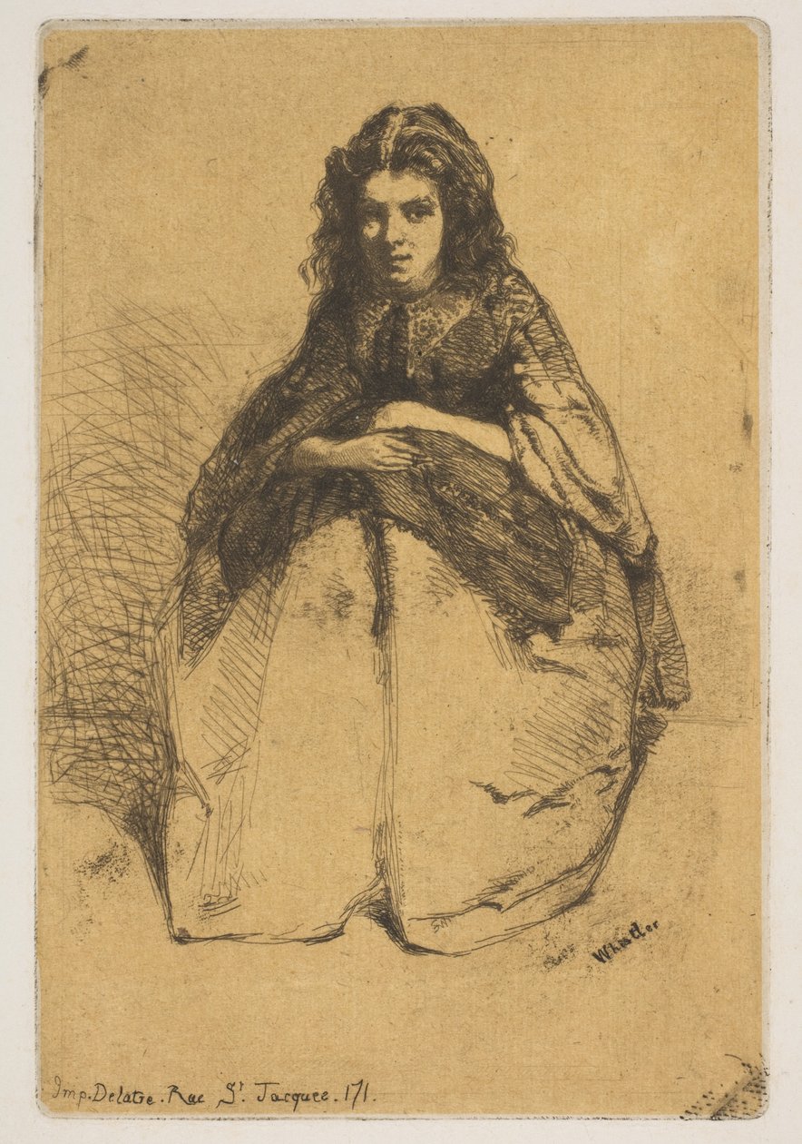 Quadrinhos, 1858. de James Abbott McNeill Whistler
