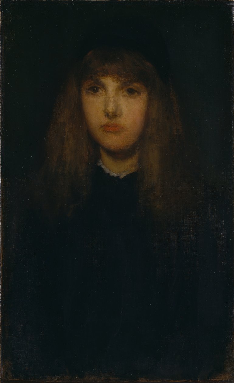 Rapaziga de negro (Tom amuado) de James Abbott McNeill Whistler
