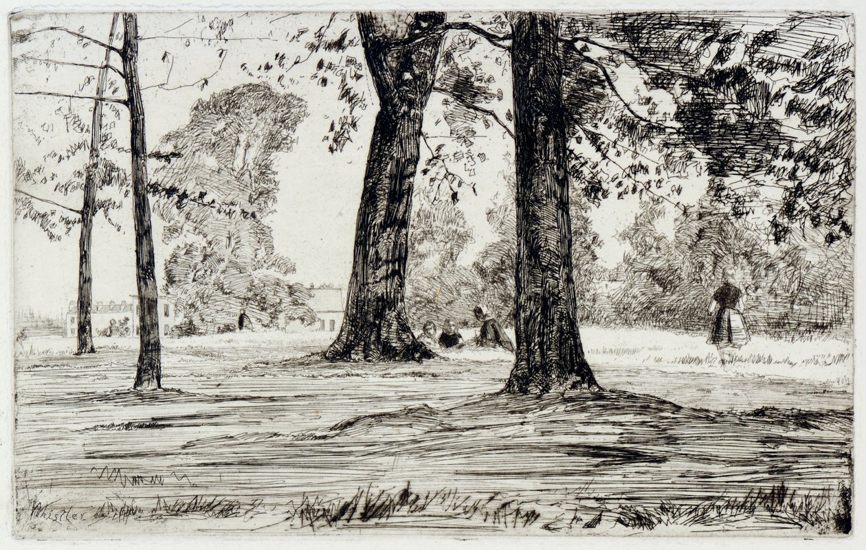 Greenwich Park de James Abbott McNeill Whistler