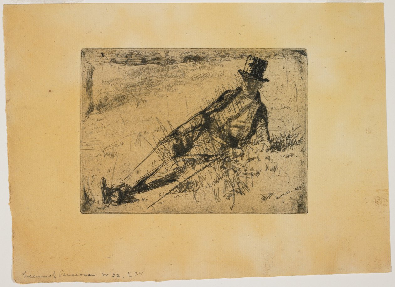 Greenwich-Pensionär de James Abbott McNeill Whistler