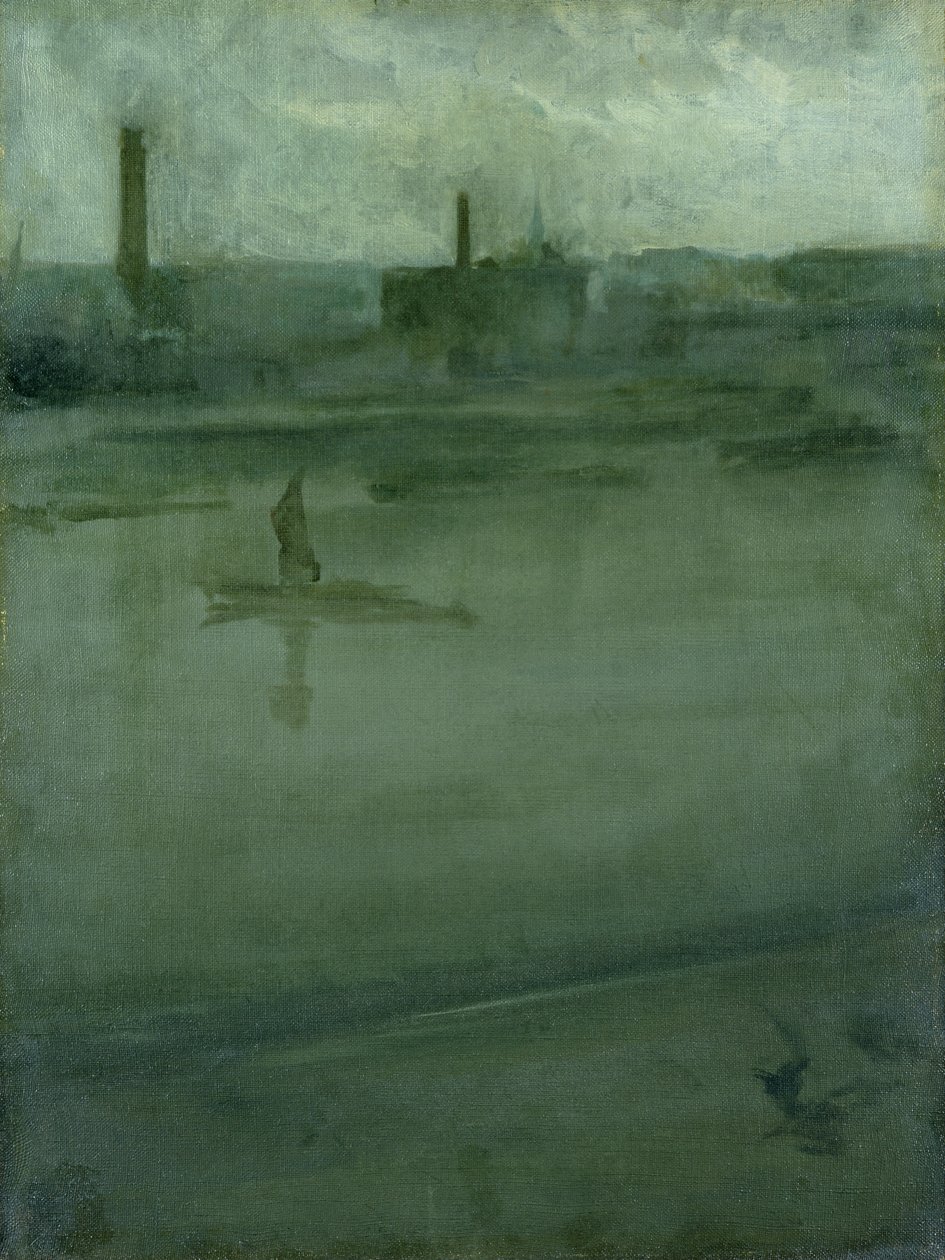 Cinza e prata: o Tamisa de James Abbott McNeill Whistler