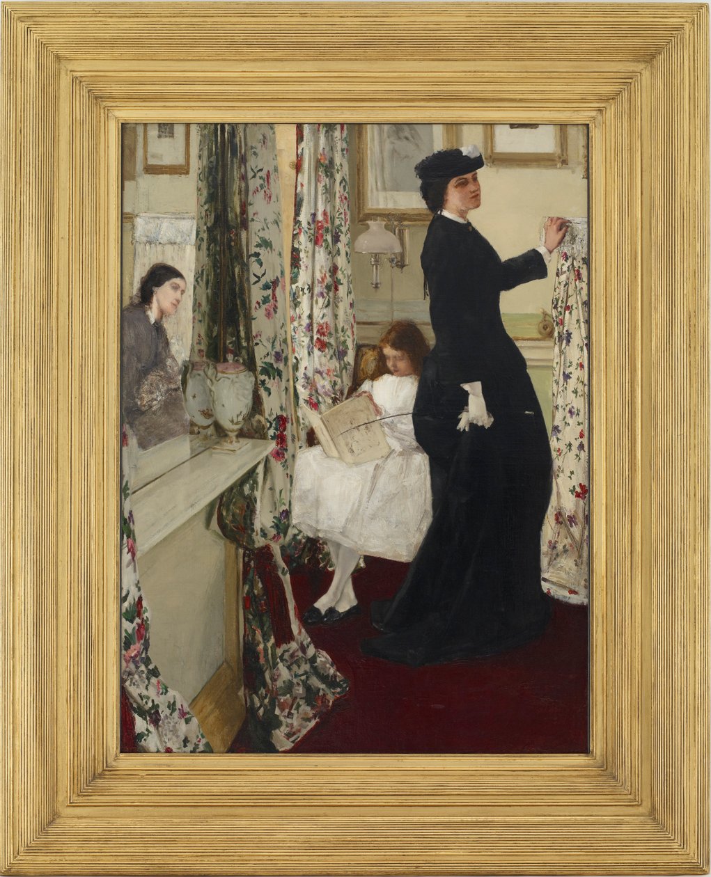 Harmony in Green and Rose: The Music Room, 1860-1861. de James Abbott McNeill Whistler