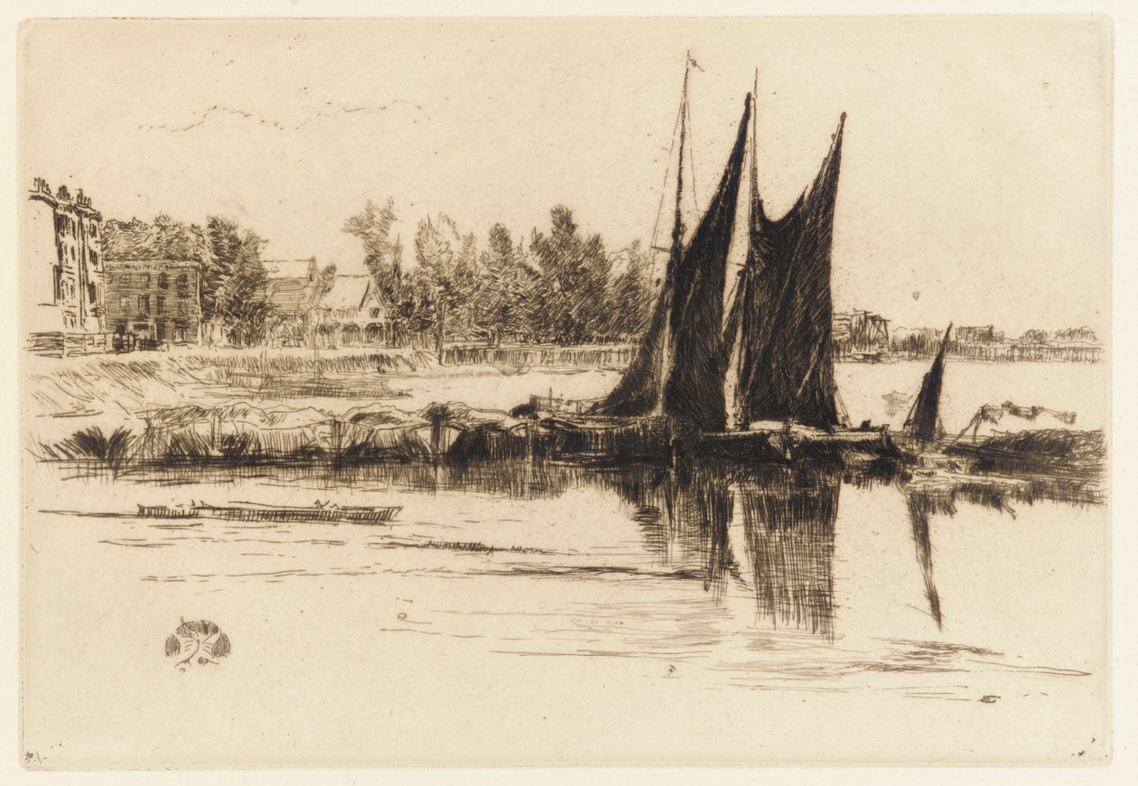 Hurlingham, 1879. de James Abbott McNeill Whistler