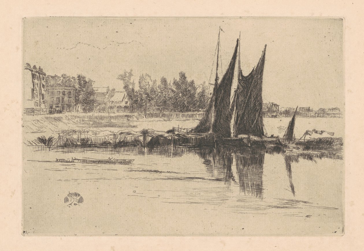Hurlingham, 1879. de James Abbott McNeill Whistler